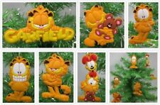 Garfield Ornaments 6 Piece Set - Garfield Christmas Ornaments Set -  Brand New picture