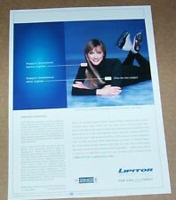 2002 print ad page - PEGGY FLEMING ice skater Lipitor Pfizer drug Advertising picture