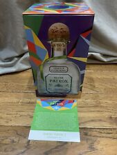 PATRON Limited Edition Tins 2022 Mexican Heritage Silver Tequila Collectibles. picture