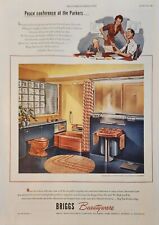 1944 Briggs Beautyware in Color Bathroom Fixtures Vintage Ad peace conference picture
