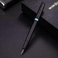 Hero E606 Fountain Pen Iridium Fine 0.5mm F Nib Rotary Ink Absorption Pen #1c picture