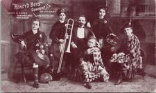 Roney's Boys Concert Co of Chicago IL Advertising Band Root Studio Postcard E80 picture