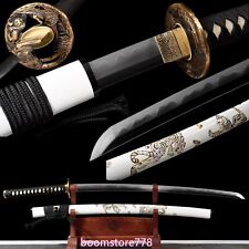 Top Quality Japanese Ancient Clay tempered Folded Steel Japanese Samurai Katana picture