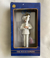 The Polar Express Collectible Ornament Chef Waiter Hot Chocolate Christmas 4” picture