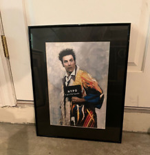 MICHAEL RICHARDS SEINFELD COSMO KRAMER RARE PAINTING PORTRAIT LARGE FRAMED PHOTO picture