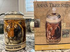 Hallmark Budweiser Limited Edition Endangered Species Stein Asian Tiger picture