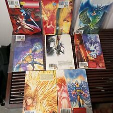 LOT OF 8 RARE OUT OF PRINT ENGLISH MANGA GRAPHIC TPB GRAPHIC NOVELS SAINT LEGEND picture