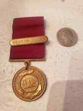VINTAGE 1944 US Navy Named Good Conduct Medal W/SECOND AWARD Bar. Pre-War style  picture