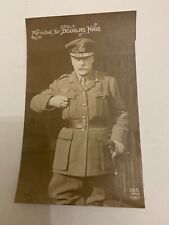 1914-1918 WWI Marechal Sir Douglas Haig Officer British DIX Real Photo Postcard picture