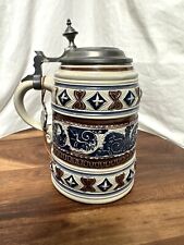Gerz Limitat 1989 Limited Edition Tankard Beer Stein 8” Germany w/Booklet picture