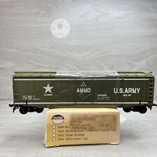 HO Scale MODEL POWER U.S. ARMY 80299 Exploding Car Model Train Ammo Freight NEW picture