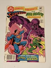 VTG 1982 DC Comics Presents Superman and Air Wave vs The Parasite #55 Bronze Age picture