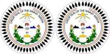 3 x 3 Great Seal of the Navajo Nation Stickers Car Truck Vehicle Bumper Decal picture