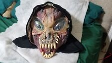 Vintage? Halloween Rubber Head Mask Alien w/Bug Eyes Unbranded picture