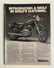 1979 Yamaha XS400 Motorcycle Print Ad Original Vintage Wolf In Wolf’s Clothing picture