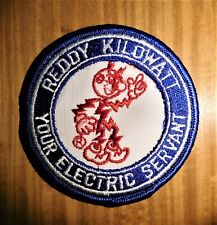 GEMSCO NOS Vintage Patch REDDY KILOWATT - YOUR ELECTRIC SERVANT  - Original 1980 picture