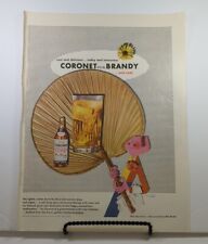 1944 Coronet Brandy COOL AND DELICIOUS TODAY AND TOMORROW Paul RandVTG Print Ad picture