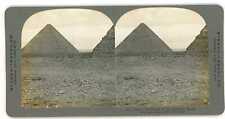 Egypt CHEOPS PYRAMID 1908 Stereo Travel Stereoview steg_044 picture