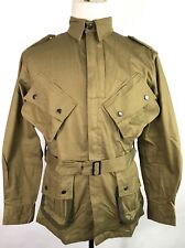  WWII US AIRBORNE PARATROOPER M1942 M42 REINFORCED JUMP JACKET- MEDIUM/LARGE 42R picture