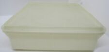 Vintage Tupperware 514 Sheer Snack-Stor Square Container 9