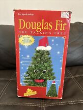 Vintage 1997 DANCING DOUGLAS FIR Talking12” Christmas Tree GEMMY Parts Or Repair picture