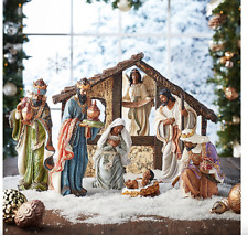 Member's Mark 9-Piece Nativity Set Multicultural picture