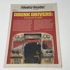 1990 Weekly Reader Magazine Drunk Drivers Hubble Telescope Queen Latifah Whales picture