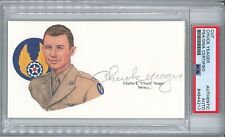 CHUCK YEAGER SIGNED CUT SIGNATURE PSA DNA 84844217 (D) WWII ACE TEST PILOT picture