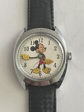Vintage 1971 Timex Mickey Mouse Fun Timer Watch Walt Disney picture