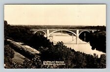RPPC Minneapolis MN-Minnesota, Cappelan Bridge Real Photo c1934 Postcard picture