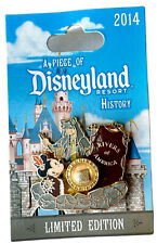 Piece of Disneyland History Rivers of America Mickey Disney Pin picture