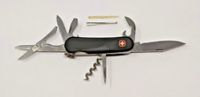 Retired Wenger Evo 14 Soft Touch Pocket Knife Scissors Medium Blade Awl picture