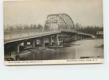 Postcard - C1910's New Bridge Sylvan Beach New York NY RPPC Photo Antique picture