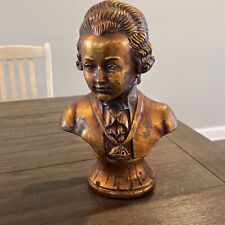 Vintage Syroco Young Mozart Bust 16” picture