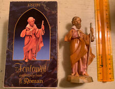 Vintage Roman Fontanini Depose, Italy 1992 Joseph with Staff #72511 Nativity 5” picture