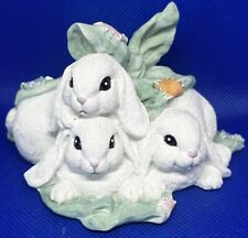 Vintage Patchville Bunnies Easter Rabbit Bundle of Love Bunny Figurine picture