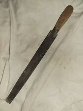 Rare Antique Large 12in Metal File Woodworking  picture