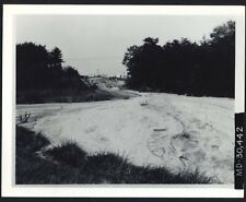 SUBURBAN SOIL EROSION - Pleasantville, MARYLAND - Rare PHOTOGRAPH  '65 Route 301 picture