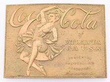 Coca Cola Fairchild Original/Fake Tiffany Solid Brass 1970s Brass Belt Buckle picture