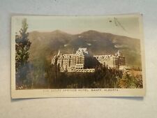 Vtg 1948 RPPC Real Photo Post Card The Banff Springs Hotel, Banff Alberta Canada picture