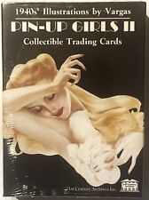 Vintage 1993 Pin-Up Girls II Collectible Trading Card Complete Set Sealed Pinup picture