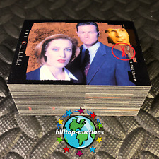 THE X-FILES SEASON 8 COMPLETE 90-CARD TV SHOW TRADING CARDS SET 2002 INKWORKS picture