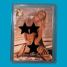 2000 Playboy Amy Miller Card Autographed Lingerie Models RARE 7/125 picture