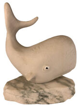 Maigon Daga Art Pottery Whale Vintage Signed Statue Figurine Excellent Condition picture