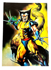 1996 Marvel Masterpieces Double Impact Wolverine Venom 6 of 6 Card X-Men Fleer picture
