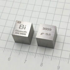 Lots Element 10mm Cube Pure Density High Purity Metal Specimen Collection Hobby picture