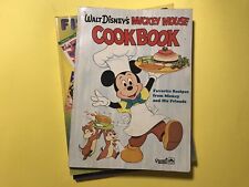 Walt Disney’s Mickey Mouse Cookbook Published 1975  Paperback picture