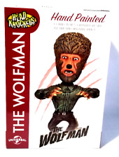 The Wolfman HAND PAINTED Bobblehead Head Knockers  Universal Studios By Neca NEW picture