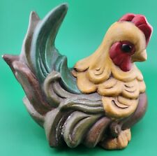Ceramic-Vintage Sitting Farmhouse/Country Rooster  picture
