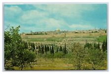 Panorama of Jerusalem Israel Chrome Postcard U8 picture